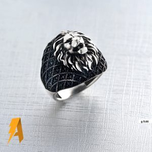 انگشتر ترک نقره مردانه با کد ۵۵۳۷
