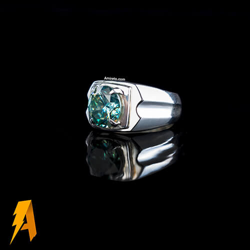 انگشتر موزانایت روسی اسپرت کد 9835 - Image 2