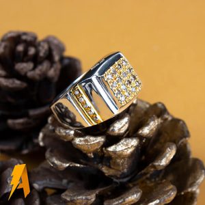 انگشتر الماس طبیعی آفریقایی کد ۱۵۲۷