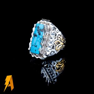 انگشتر فیروزه نیشابوری کد ۲۹۳۶