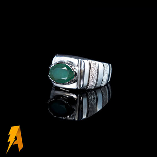 انگشتر زمرد زامبیا کد 7512 - Image 2