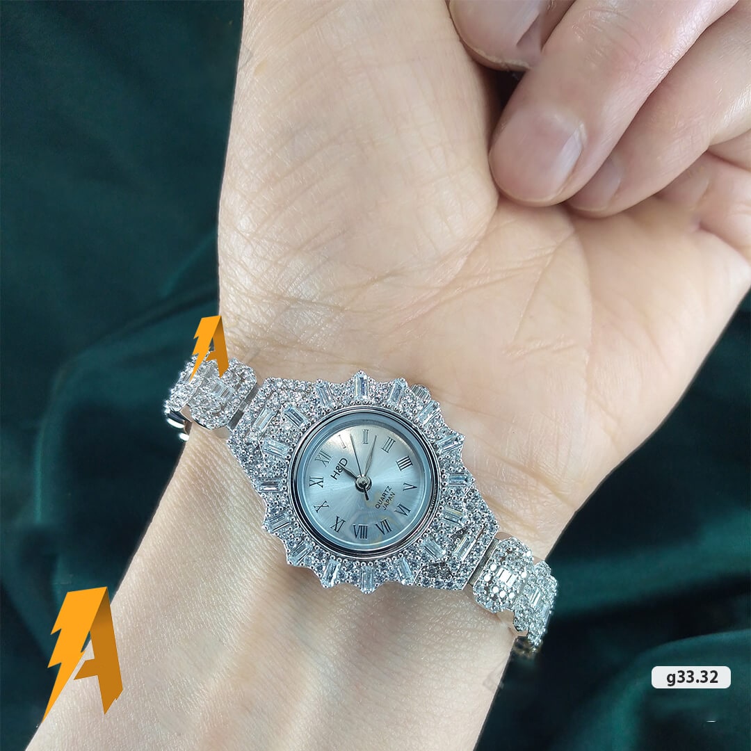 ساعت زنانه نقره کد 11233