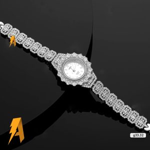 ساعت زنانه نقره کد ۱۱۲۳۳ 