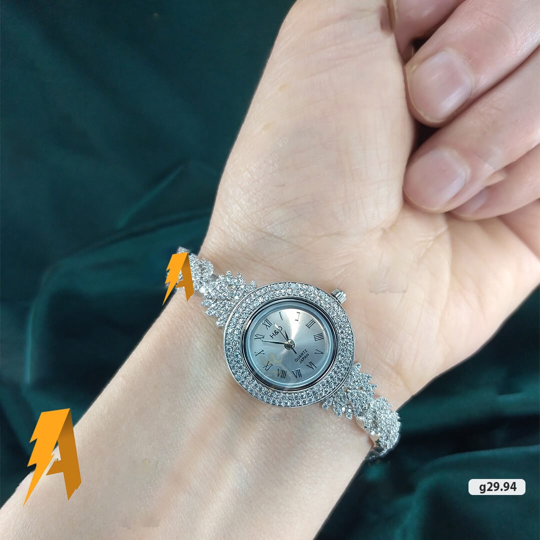 ساعت زنانه نقره کد 11236