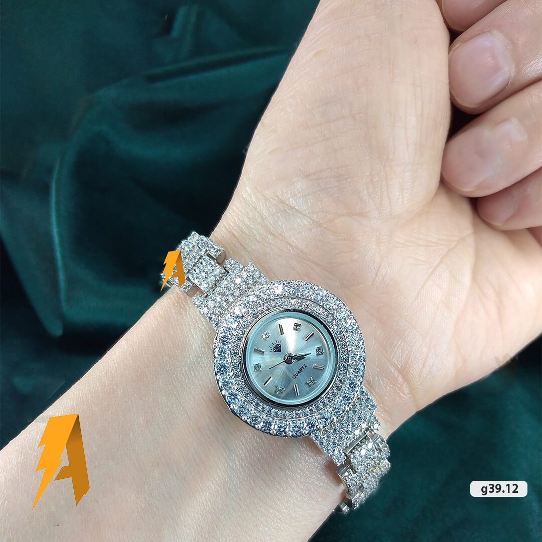ساعت زنانه نقره کد 11238