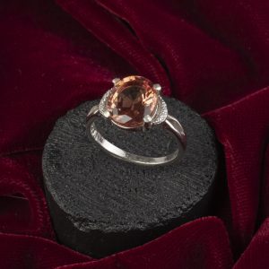 انگشتر زنانه نقره الکساندریت کد ۱۱۱۸۶