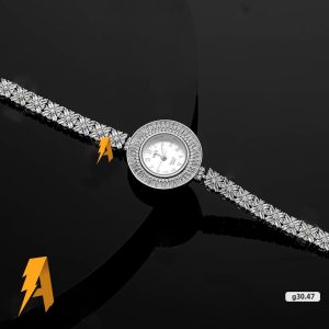 ساعت زنانه نقره کد ۱۱۲۵۵