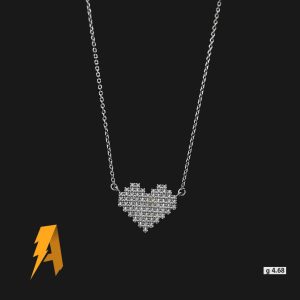 گردنبند زنانه نقره کد ۱۱۳۰۴