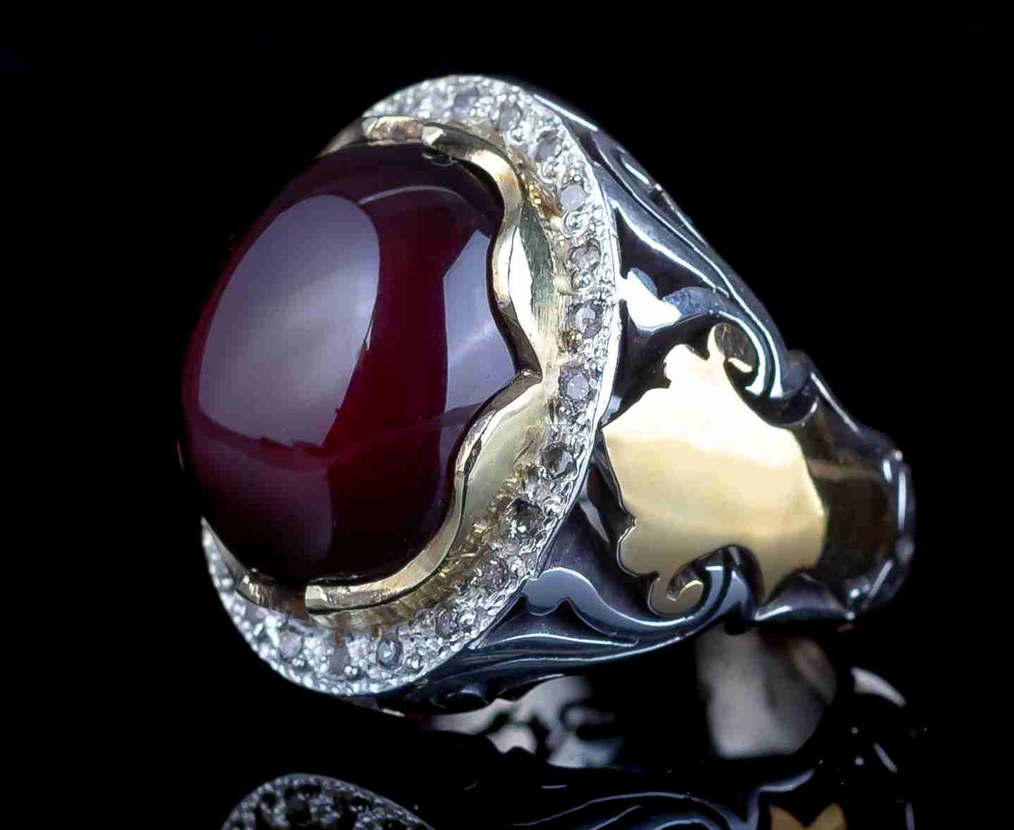 انگشتر گارنت