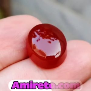 سنگ عقیق یمنی سرخ کد ۲۰۰۰۳