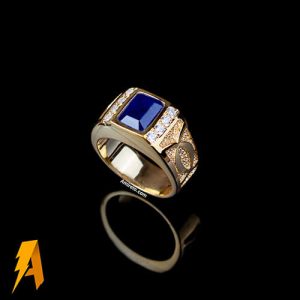 انگشتر یاقوت مردانه