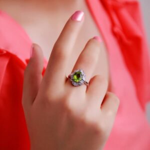 انگشتر زنانه زبرجدکد ۱۱۴۶۵