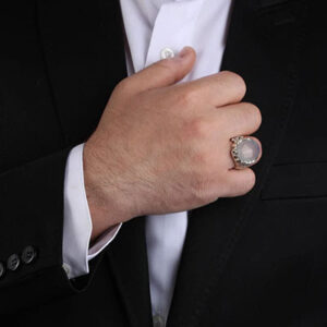 انگشتر عقیق کد ۱۱۴۷۶