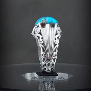 انگشتر فیروزه نیشابوری کد ۱۱۶۱۱