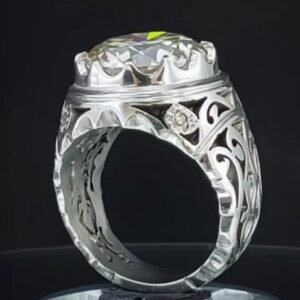 انگشتر موزانایت روسی کد ۱۱۶۱۶