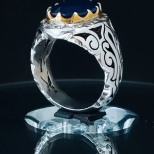 انگشتر یاقوت کبود آفریقایی کد ۱۱۶۱۸