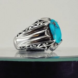 انگشتر فیروزه نیشابوری کد ۱۱۶۲۸