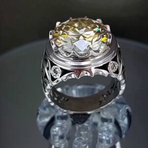 انگشتر موزانایت روسی کد ۱۱۶۳۳