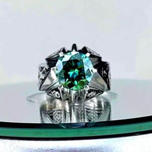 انگشتر موزانایت روسی کد ۱۱۶۳۸