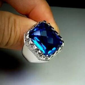 انگشتر توپاز طبیعی کد ۱۱۶۴۶