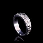 خرید حلقه نقره ازدواج دست ساز