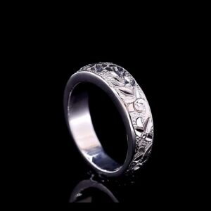 خرید حلقه نقره ازدواج دست ساز