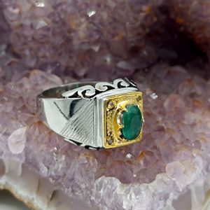 انگشتر زمرد کد ۱۱۷۲۹