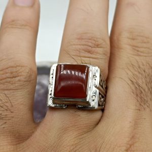 انگشتر عقیق یمنی کد ۱۱۷۴۶