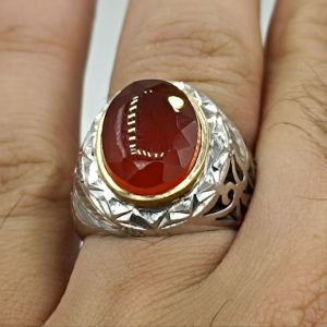 انگشتر عقیق یمنی کد ۱۷۷۴۷