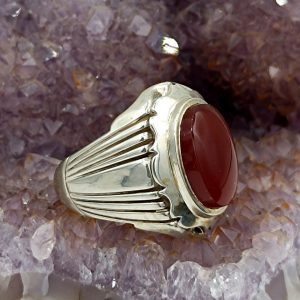 انگشتر عقیق یمنی کد ۱۱۷۵۰