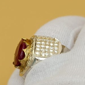 انگشتر یاقوت سرخ کد ۱۱۷۵۱