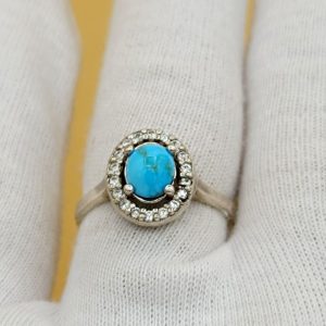 انگشتر فیروزه نیشابوری کد ۱۱۷۵۶