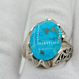 انگشتر فیروزه نیشابوری کد ۱۱۷۵۷