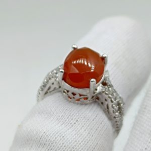 انگشتر عقیق یمنی کد ۱۱۷۶۲