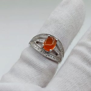 انگشتر عقیق یمنی کد ۱۱۷۶۶