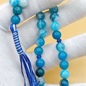 تسبیح عقیق ۳۳ دانه کد ۱۱۷۷۱