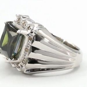 انگشتر تورمالین معدنی کد ۱۱۷۹۵