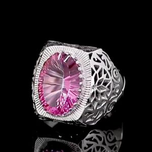 انگشتر آمیتیست طبیعی کد ۱۱۸۰۴