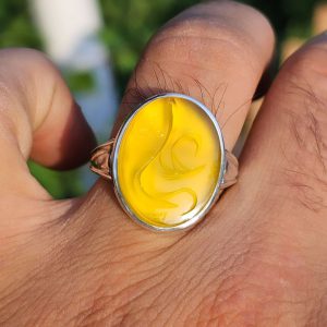 انگشتر حکاکی عقیق کد ۱۱۸۲۳