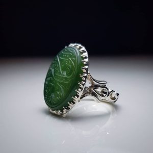 انگشتر یشم یمن کد ۱۱۸۴۶