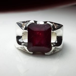 انگشتر یاقوت سرخ کد ۱۱۸۵۳