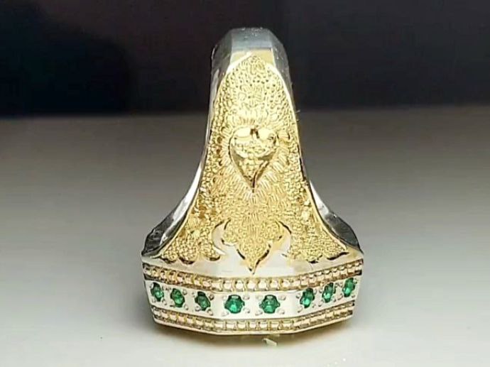 انگشتر موزانایت کد 11862 - Image 3