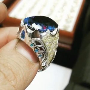 انگشتر توپاز مردانه کد ۱۱۸۶۸
