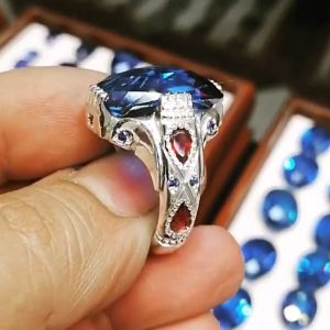 انگشتر توپاز مردانه کد ۱۱۸۷۲