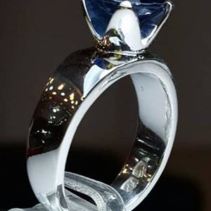 انگشتر یاقوت کبود مردانه کد ۱۱۸۷۷