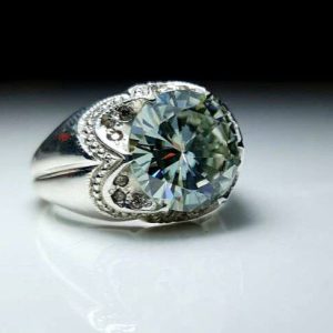 انگشتر موزانایت مردانه کد ۱۱۸۸۱