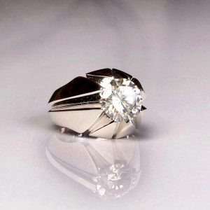 انگشتر موزانایت مردانه کد ۱۱۸۸۲