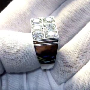 انگشتر موزانایت مردانه کد ۱۱۸۸۶