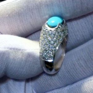 انگشتر فیروزه نیشابوری کد ۱۱۸۸۷