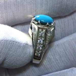 انگشتر فیروزه نیشابوری کد ۱۱۸۸۹